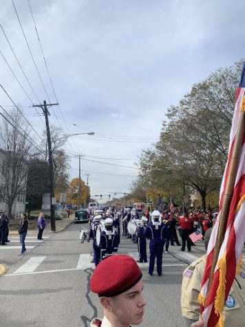 Western Beaver marching band, New Brighton 
Marching band, and local boy scouts. All line up 
And get ready for the parade ahead.

