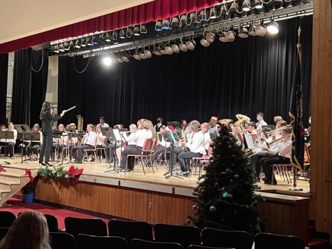The band and chorus each gave holiday concerts this month after a year off from live music due to COVID-19.