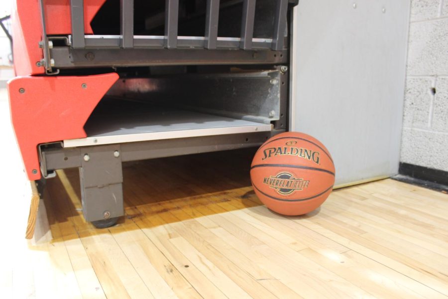  The work on the gym floor over the summer enhanced the look.