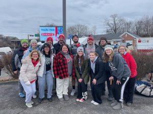 Teachers come from the Polar Plunge
