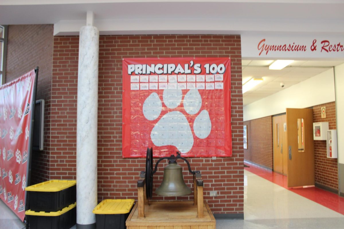 The+Principal%E2%80%99s+100+board+with+the+lucky+students+that+have+earned+one+so+far+in+the+year.%0A