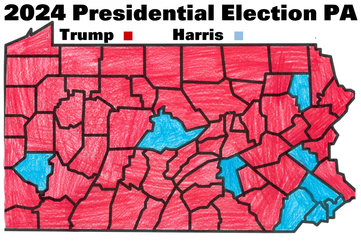 2024 Presidential Election Results PA Map